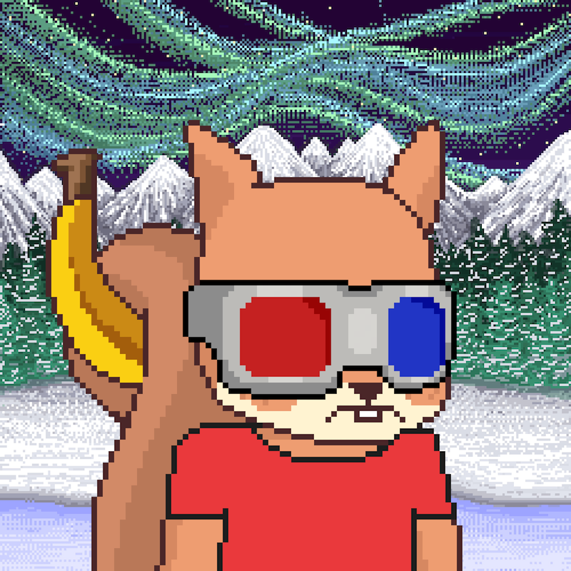 Pixel Squirrels #204